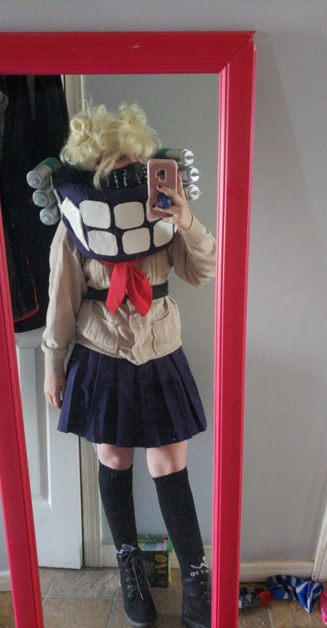 Cosplay Props Diy, Diy Toga, Mha Clothes, Mha Toga, Himiko Toga Cosplay, Toga Cosplay, Bnha Cosplay, My Hero Academia Cosplay, Mha Cosplay