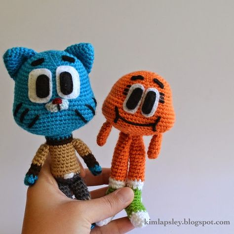 Amazing World Of Gumball, Confection Au Crochet, Pola Amigurumi, Crochet Fashion Patterns, The Cartoon, World Of Gumball, The Amazing World Of Gumball, Amigurumi Free Pattern, Crochet Patterns Amigurumi