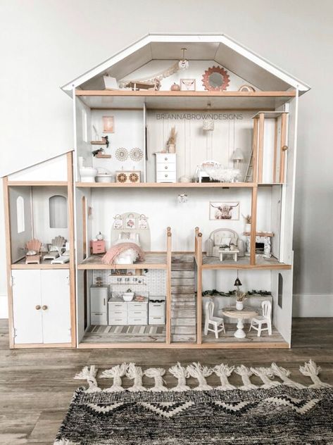 Closet Doll House, Boho Dolls House, Farm Style Doll House, Gabby’s Dollhouse Bedroom, Cute Barbie House, Fishfam Playhouse, Kidkraft Majestic Mansion Dollhouse Makeover, Doll House Redo, Large Dollhouse Makeover