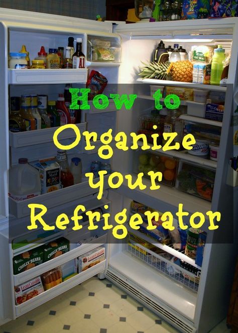 How to Organize Your Refrigerator