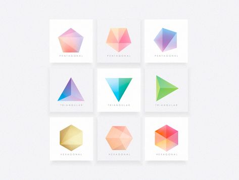 Dragonfly Logo, Gem Logo, Polygon Pattern, Farm Design, Graphic Design Print, Typography Logo, 로고 디자인, Color Theory, Shape Design