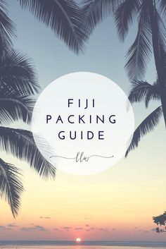 FIJI PACKING GUIDE - What to pack for a holiday in Fiji Fiji Honeymoon, Fiji Holiday, Fiji Vacation, Fiji Island, Travel To Fiji, Fiji Travel, Fiji Islands, Packing Guide, Oceania Travel