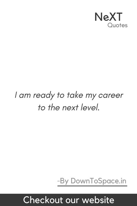 Quotes On Career, Career Growth Quotes, Growth Affirmations, Career Affirmations, Growth Quotes, My Career, I Am Ready, Career Growth, Career Goals