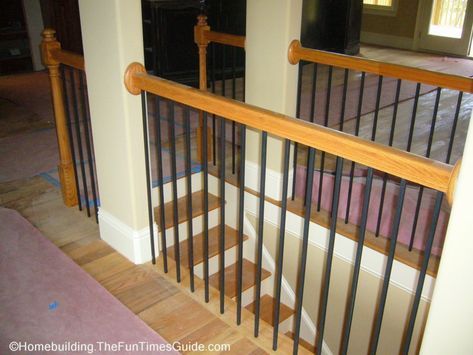 Classic and Creative Open Staircase Designs | The Fun Times Guide to Home Building/ Remodeling Basement Stairs In Kitchen, Open Basement Stairs In Kitchen, Attic Living Rooms, Open Basement Stairs, Stairs Remodel, Basement Staircase, Open Basement, Basement Colors, Stairs In Kitchen