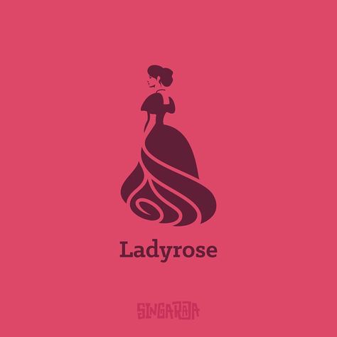 adyrose logo concept #lady and #rose Happy Sunday folks Trending Logo, Logo Design Women, Fashion Sketch Template, Scarf Display, Lady Logo, Dress Logo, Canva Logo, Logo Professional, Logo Photo