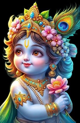 Love Of Radha Krishna, कृष्ण जन्माष्टमी, Little Kanha Ji Images, Krishna And Radha, Krishna Photography, Krishna Drawing, Krishna Flute, Shree Krishna Wallpapers, Childhood Pictures