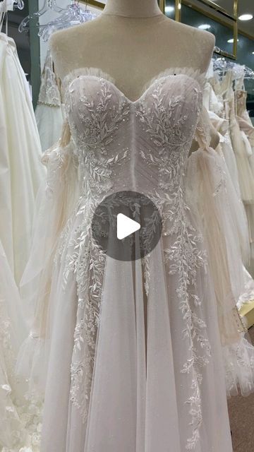 bride SLANDESS on Instagram: "Beautiful a-line wedding dress with removable sleeves👰 The birth of a new design. bride factory We help bridal shops maximize profits If you are interested, please contact me on WhatsApp: +86 13970041024 #brydealo #wholesaleweddingdress #weddingdresssupplier #weddingdressfactory #weddingdressmanufacturer #wholesaledresses #customweddingdress #tailormade #designerweddingdresses #privatelabelweddingdress #weddingdress2023 #weddingdress2024 #bridal #bridalinspiration #bridalinspo #wedding #weddinginspiration #weddinginspo #weddingideas #weddingdressinspiration #weddingdressinspo #weddingstyle #bridalfashion #weddingfashion #bridetobe #sewingfun #tailoring" Wedding Dress With Removable Sleeves, Bridal Shops, Removable Sleeves, A Line Wedding Dress, Custom Wedding Dress, Bridal Inspo, Bridal Inspiration, Wedding Dress Inspiration, Bridal Shop