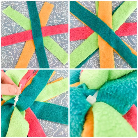 DIY Sniff & Snuffle Pup Star Diy Dog Sniff Toy, Homemade Enrichment Toys For Dogs, Diy Dog Sniff Mat, Easy Diy Dog Toys, Diy Dog Snuffle Ball, Snuffle Toys For Dogs, Diy Snuffle Mat For Cats, Diy Fleece Dog Toys, Diy Sniff Mat For Dogs