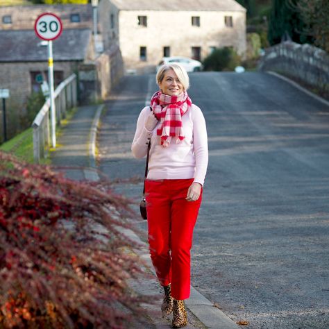 A Christmas what to wear - Boden edit - Midlifechic Christmas Jumper Outfit, Ageing Gracefully, Dress Up Jeans, Statement Skirt, Weather Outfits, Jumper Outfit, Leopard Coat, Velvet Jeans, Waxed Jeans