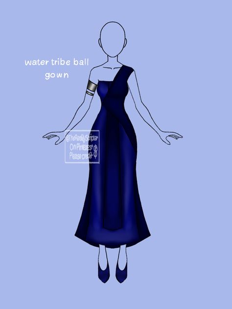 Water Tribe Dress, Waterbender Outfit, Water Bending Outfit, Water Bender Outfit, Water Tribe Outfit, Tribe Outfit, Avatar Water, Tribe Fashion, Water Bender