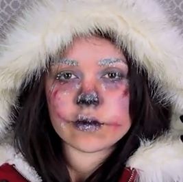 Makeup and How to Style for Girls: Cosplay Frostbitten Makeup Tutorial Frostbitten Makeup, Frostbite Makeup, Cosplay Makeup Tutorial, Monster Makeup, Makeup Class, Stage Makeup, Spirit Week, Halloween Make Up, Look At The Stars