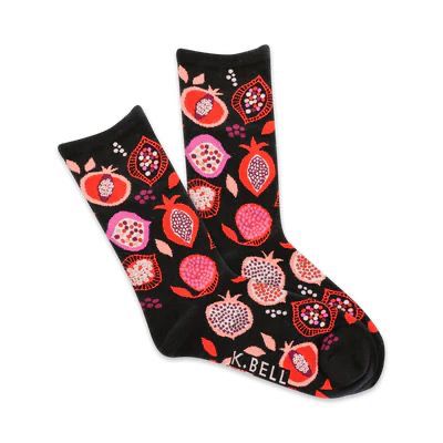 Fruit Socks, Silly Socks, Sock Lovers, Funky Socks, Women Crew Socks, Exotic Fashion, Exotic Fruit, Cute Socks, Novelty Socks