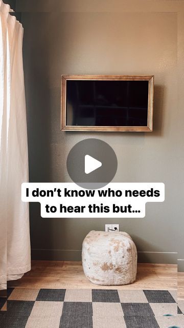 Home decor & easy DIY projects  | Jess on Instagram: "How to hide cords in your wall 🙈🤭  You’ll need 2 cord concealer face plates . Make 2 openings 1 near an outlet and the other near your tvs cord .   If you run into the same issue as me with the wood grab a drill, drill extension, and a drill spade bit and make a small hole. Just make sure there’s nothing on the wall creating elevation or you will drill through the wall 😂🙈  But I got you ! I show you how to fix that so it’s no biggie !   Now you can enjoy a cord free mounted TV .  Running a power cord through the wall isn’t up to code due to heat . My tv is more for decoration and I did it anyway, but I’ve linked another outlet cover that would be up to code for running a TV power cord through the wall on my LTK .   Comment outlet , Hide Tv Chords, Mounted Tv Hiding Cords, Hiding Tv Cord, Tv Cord Covers, Tv Mounted On The Wall In Bedroom Ideas, Hiding Plugs On Wall, Hide Fire Alarm On Wall, Cord Hiding Ideas Mounted Tv, How To Hide Ps5