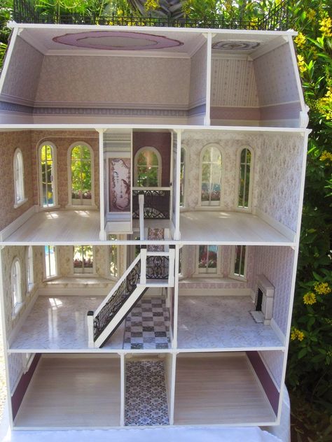 Dollhouses For Sale, Orchid House, Diy Barbie House, Doll Furniture Diy, Doll House Plans, Mini Doll House, Dollhouse Projects, The Orchid, Barbie Doll House