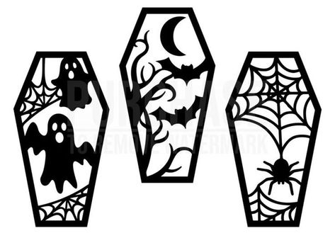 ✅⬆️Download free Laser cut files⬆️CLICK LINK⬆️ . Bat Svg Halloween, Halloween Box Decorations, Coffin Silhouette, Halloween Bat Drawing, Halloween Silhouettes Templates, Halloween Coffin Decoration, Halloween Cricut Projects, Coffin Svg, Halloween Dibujos . #lasercutfiles
#lasercutdesigns
#lasercutting
#lasercuttemplates
#lasercutprojects
#lasercutpatterns Bat Svg Halloween, Halloween Box Decorations, Coffin Silhouette, Halloween Silhouettes Templates, Halloween Glowforge, Halloween Coffin Decoration, Halloween Cricut Projects, Coffin Svg, Coffin Art