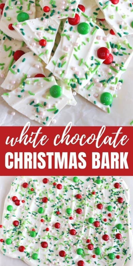 White Chocolate Bark Recipes Easy, Chocolate Christmas Bark, White Chocolate Christmas, Christmas Bark Recipes, Christmas Candy Easy, Easy Christmas Candy Recipes, Christmas Bark, White Chocolate Bark, Chocolate Bark Recipe