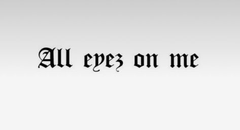 Hot Word Tattoo, Dreaming Of You Tattoo, Tupac Quote Tattoo, 2003 Tattoo, 2pac Tattoos, Tupac Tattoo, All Eyez On Me, Neck Tattoo For Guys, Text Tattoo