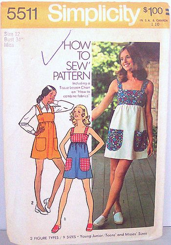 1970 Clothes, Jumper With Skirt, 70s Patterns, Seventies Style, Sew Patterns, Diy Sewing Gifts, Historical Dress, Cute Sewing Projects, Beginner Sewing Projects Easy