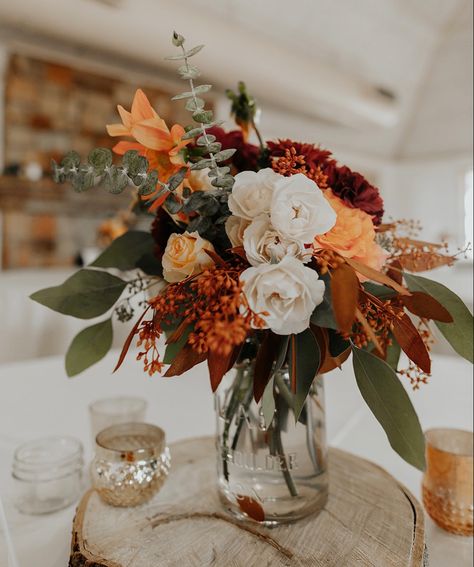 Fall Engagement Party Ideas, Fall Engagement Party, Fall Engagement Parties, Engagement Party Ideas, Rusting Wedding, Wedding Themes Fall, Fall Wedding Flowers, Fresh Flowers Arrangements, September Wedding