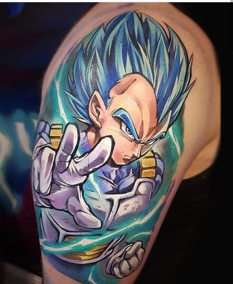 Vegeta Tattoo Ideas, Goku Tattoo, Tatuaje Cover Up, Dbz Tattoo, Z Tattoo, Ancient Tattoo, Dragon Ball Tattoo, Manga Tattoo, Tattoo Inspiration Men