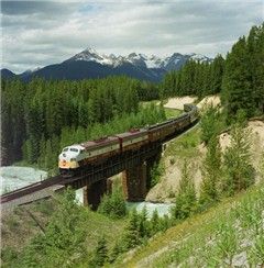 "Kansas City Southern's Role in North American Rail Transportation" - Mike Haverty, Executive Chairman of Kansas City Southern. Mr. Haverty is widely considered the architect of the NAFTA Railway, which connects Canada, the US and Mexico by rail Beautiful Landscape Pictures, Trans Siberian Railway, Canadian Pacific Railway, Luxury Train, Train Journey, Canadian Rockies, A Bridge, Train Rides, Train Travel