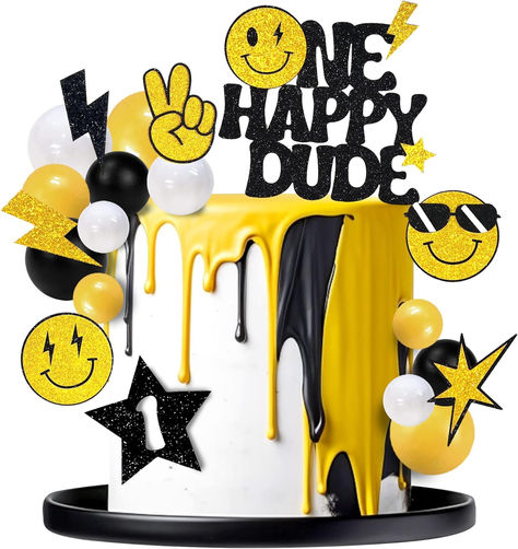 24 PCS One Happy Dude Cake Toppers Face 1st Birthday Cake Decorations Hippie Cupcake Toppers for Boy Girl Wedding Baby Shower Gender Reveal Party Supplies #ad #onehappydude #firstbirthday #firstbirthdayparty #firstbirthdaypartyideas #firstbirthdaypartysupplies #firstbirthdaypartythemes Smash Cake One Happy Dude, One Happy Dude Sheet Cake, One Happy Dude Smash Cake Pictures, One Happy Dude Cupcakes, One Cool Dude Cake, Baby First Birthday Themes Boy, One Happy Dude First Birthday Cake, One Happy Dude Smash Cake, One Happy Dude Birthday Cake