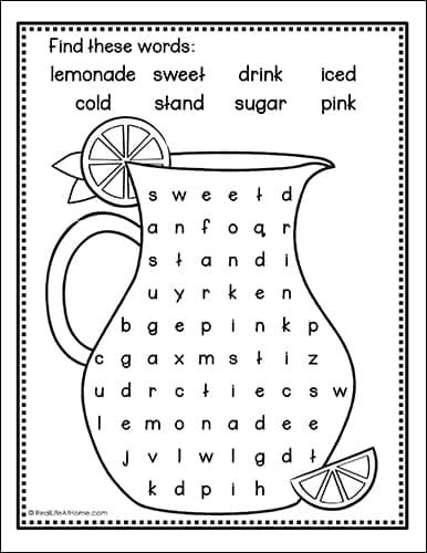 1st Grade Summer Worksheets, Summer Worksheets For Kids Kindergarten, Summer Time Worksheets, Summer Worksheets For 2nd Grade, Summer Free Printables For Kids, Summer Activity Sheets For Kids, 3rd Grade Summer School Activities, School Age Worksheets, Summer Word Search Free Printable