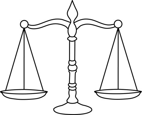 An Unpunished Situation Scale Art Drawing, Scales Art, Justice Drawing, Scale Image, Balance Drawing, Scales Drawing, Scale Of Justice Drawing, Libra Scales, Scales Of Justice Drawing