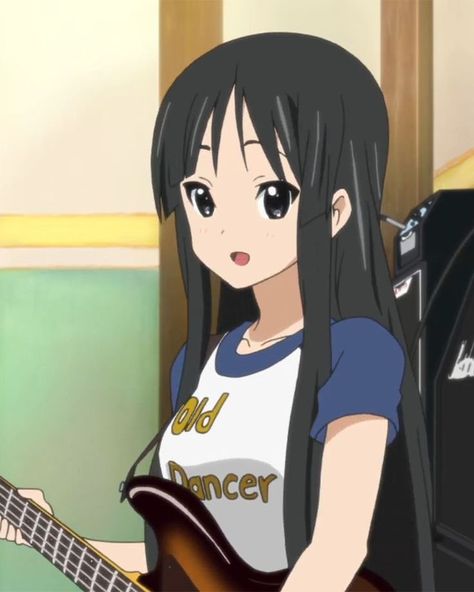 Mio K On Icon, K On Pfp, K-on! Mio, K-on Icons, Mio Akiyama, K On, Cute Anime Profile Pictures, Anime Monochrome, Japanese Aesthetic