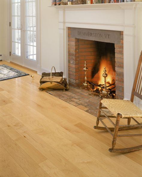 Maple Flooring Living Room, Hardwood Floor Scratches, Flooring Living Room, Maple Wood Flooring, Maple Flooring, Types Of Hardwood Floors, Wide Plank Floors, Maple Hardwood Floors, Toronto Houses