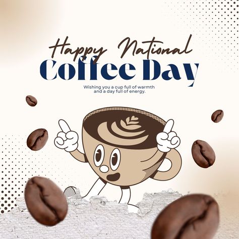 ☕️ **Happy National Coffee Day!** ☕️
May your coffee be strong enough to get you through emails and meetings before noon... and your mug never be empty. They say adulting without coffee is just cruel. 😂

#NationalCoffeeDay #CaffeineIsLife #ButFirstCoffee #BrewtifulDay Happy National Coffee Day, May Your Coffee Be Strong, National Coffee Day, Coffee Day, But First Coffee, Day Wishes, Be Strong, Mug, Coffee