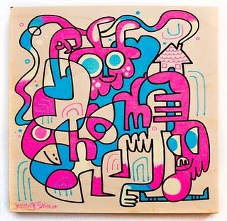 Artist - Jon Burgerman - Nucleus | Art Gallery and Store Jon Burgerman Art, John Burgerman, Doodles Characters, Jon Burgerman, 5th Grade Art, Graffiti Doodles, Year 8, Doodle Art Drawing, Music Events