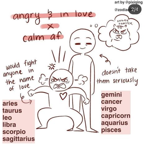 Aquarius X Aries Drawing, Leo X Gemini Ship Drawing Anime, Zodiac Ship Dynamics Taurus, Zodiac Ship Dynamics, Ship Dynamics, Zodiac Signs Pictures, Zodiac Signs In Love, Pisces And Taurus, Pisces And Scorpio