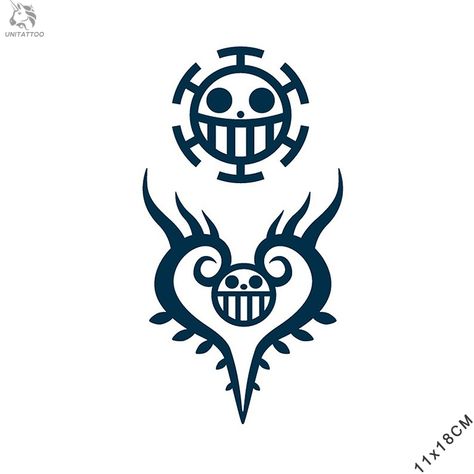 Law One Piece Tattoo, Gear 5 Tattoo, Trafalgar Law Tattoo, Law Tattoos, Mha Tattoos, Law Tattoo, Tattoo Fixes, Cute Simple Tattoos, Epic Tattoo