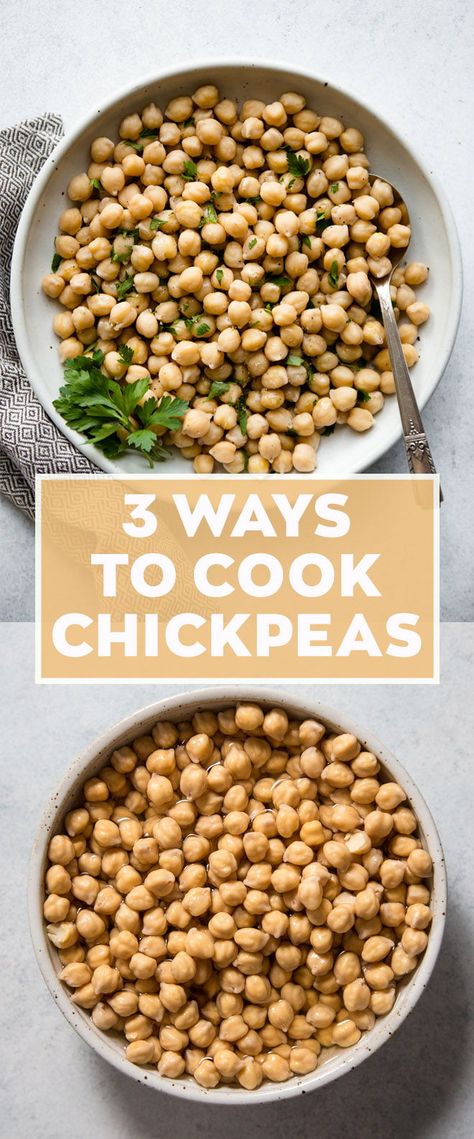 Cook Dried Chickpeas, Cook Chickpeas, Dried Chickpeas, Dry Chickpeas, Clean Eating Breakfast, Pea Recipes, Chickpea Recipes, Vegan Recipes Healthy, Vegan Dinners