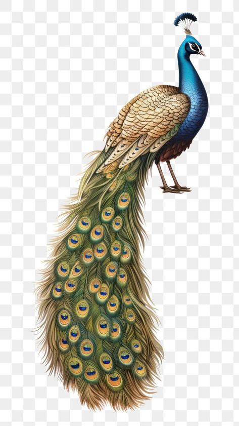 Peacock Illustration Art, Peacocks Drawings, Real Peacock Images, Wedding Elements Png, Peacock Illustration Design, Mughal Peacock, Peacock Drawing Images, Nikah Ideas, Salim Ali