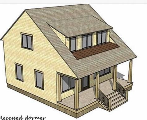 Dormer Ideas, 1930 House, Dormer House, Ski Cottage, Shed Design Plans, Dormer Roof, Fine Homebuilding, Shed Dormer, Home Building Tips