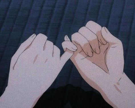 Anime Hands, Japon Illustration, Pinky Promise, Old Anime, Aesthetic Words, 90s Anime, Aesthetic Pastel Wallpaper, Anime Scenery Wallpaper, Aesthetic Images