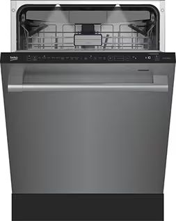 Tall Tub Dishwasher with (16 place settings, 39.0 DDT39434X Kitchen Appliances 2023, Kitchen Appliance Trends, Stainless Dishwasher, Best Kitchen Appliances, Small Dishwasher, Fully Integrated Dishwasher, Steel Tub, Built In Dishwasher, Fast Cleaning