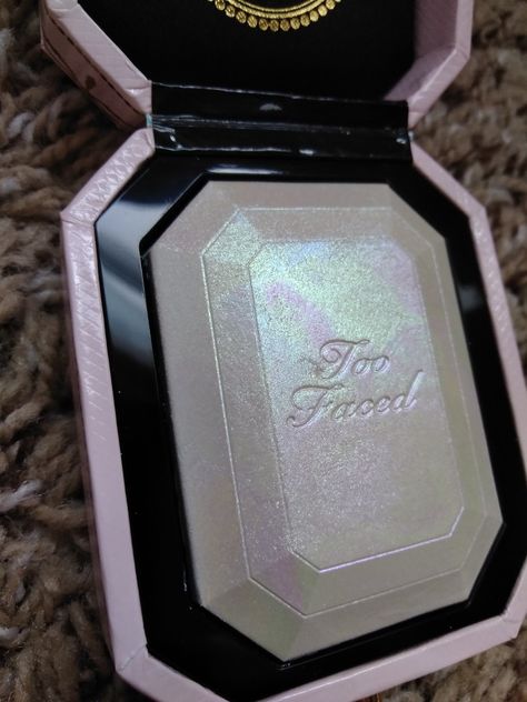 Too Faced Diamond Fire Highlighter Too Face Highliter, Two Faced Highlighter, Two Faced, Too Faced, Highlighter, Lips, Makeup, Beauty, Quick Saves