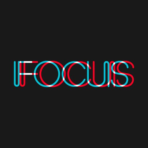 FOCUS - Typography - T-Shirt | TeePublic Focus Typography, Focus Logo, Sarcastic One Liners, Graphic Design Tattoos, Typographic Logo Design, T Shirt Logo Design, Glitch Wallpaper, Shirt Logo Design, Typographic Logo