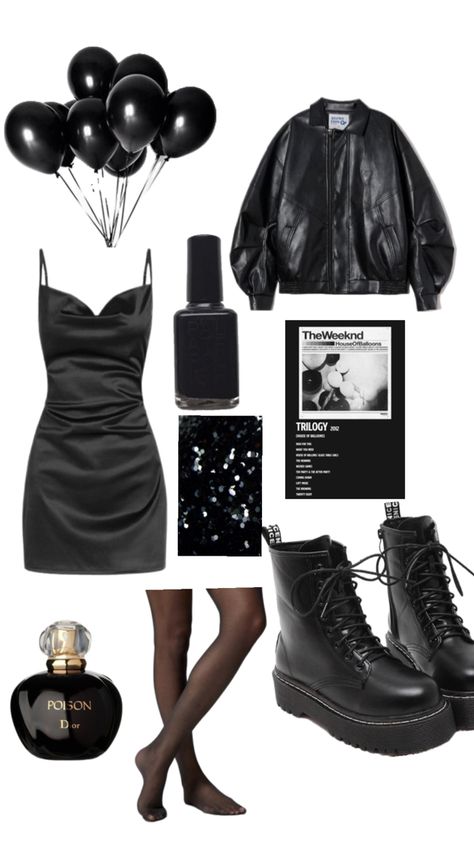 House Of Balloons Aesthetic Outfit, House Of Balloons Outfit, House Of Balloons Aesthetic, Weeknd Birthday, Balloon Outfit, The Weeknd Birthday, Balloons Aesthetic, 21 Party, Weeknd Concert