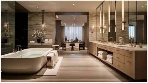 Good Housewarming Gifts, Two Person Bathtub, Billionaire Man, Lux Bathroom, Big Bathtub, Horse Riding Outfits, Black Vibes, New York Penthouse, Luxury Bathtub