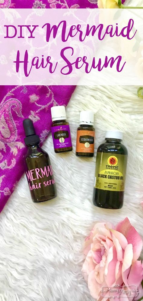 DIY Mermaid Hair Serum Recipe to Grow Hair and Nourish the Scalp! Hair Serum Recipe, Diy Hair Serum, Blond Hairs, Serum Recipe, Mermaid Diy, Hair Growth Supplement, Home Remedies For Hair, Promotes Hair Growth, Mermaid Hair