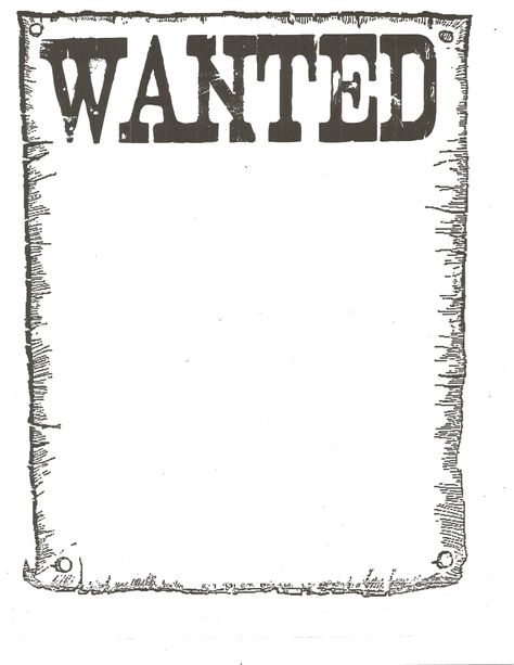 Wanted Poster Wanted Poster Template, Wanted Template, Imprimibles Harry Potter, Wild West Theme, Poster Template Free, Wanted Poster, Wilde Westen, Classroom Freebies, Cowboy Theme