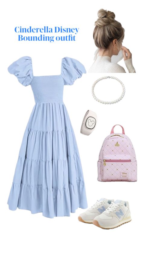 Cinderella Disney bound outfit idea Cinderella Disney, Disney Bounding, Disney Bound Outfits, Inspired Outfits, Outfit Idea, Disneyland, Cinderella, Outfit Inspirations, Disney