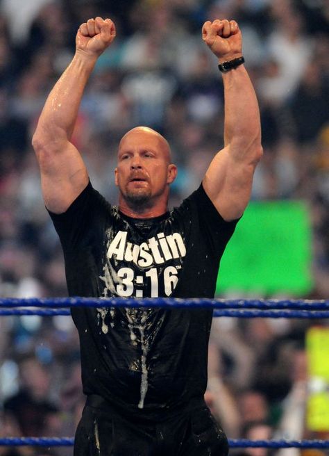 'The Texas Rattlesnake' Stone Cold Steve Austin Texas Rattlesnake, Wwf Superstars, Stone Cold Steve Austin, Wrestling Stars, Wwe Legends, Wwe World, Stone Cold Steve, Vince Mcmahon, Wrestling Superstars