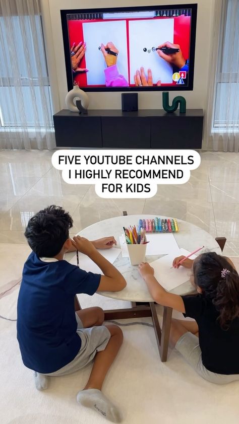 Five YouTube Channels I highly recommend for kids! Which one do you like? If its not on the list write it in the comments :) 1- Art for… | Instagram Art For Instagram, Art For Kids Hub, Writing Lists, Craft Night, Youtube Kids, Yoga For Kids, Screen Time, Child Development, The List