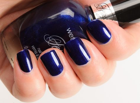 Wet 'n' Wild Mazel Tov Madness Rad Nails, Pedi Ideas, Navy Blue Nails, Andy Cohen, Pretty Nail Polish, Mazel Tov, Nice Nails, I Love Nails, Nail Polish Designs