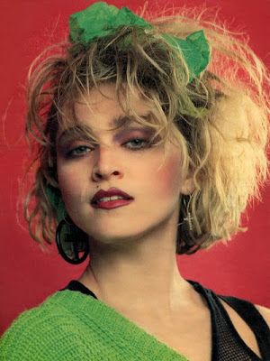 Madonna : On The Cover Of A Magazine OTCOAM 1984 Photographed by Helmut Werb Madonna 80s Makeup, Madonna Borderline, Madonna Hair, 1980s Madonna, 80s Hair And Makeup, Madonna Young, Madonna Costume, Madonna Rare, Madonna Looks